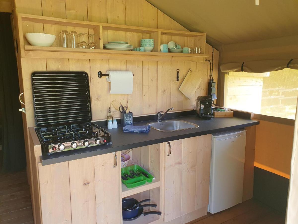 Luxury Safari Tents At Moulin Du Pommier Glamping & Camping Saulgond ภายนอก รูปภาพ