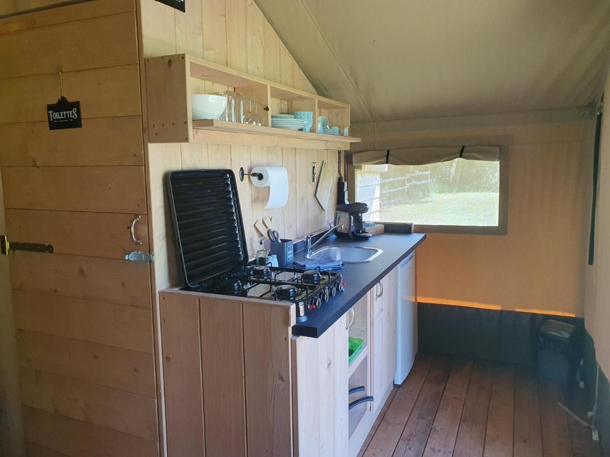Luxury Safari Tents At Moulin Du Pommier Glamping & Camping Saulgond ภายนอก รูปภาพ